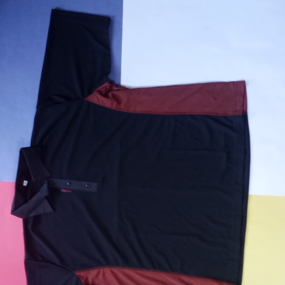 Tim Hortons Uniform Shirt Half Button Up - Picture 4 of 7